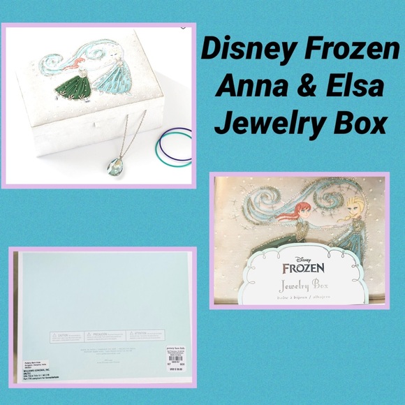 Pottery Barn Kids Other Disney Frozen Anna Elsa Jewelry Box Poshmark